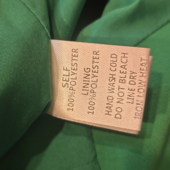 Promesa Beautifully Bespoke Three-Button Suit Vest Kelly green small $54 - Picture 9 of 12